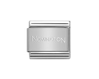 Charm Nomination in Acciaio LINK BASE ACCIAIO